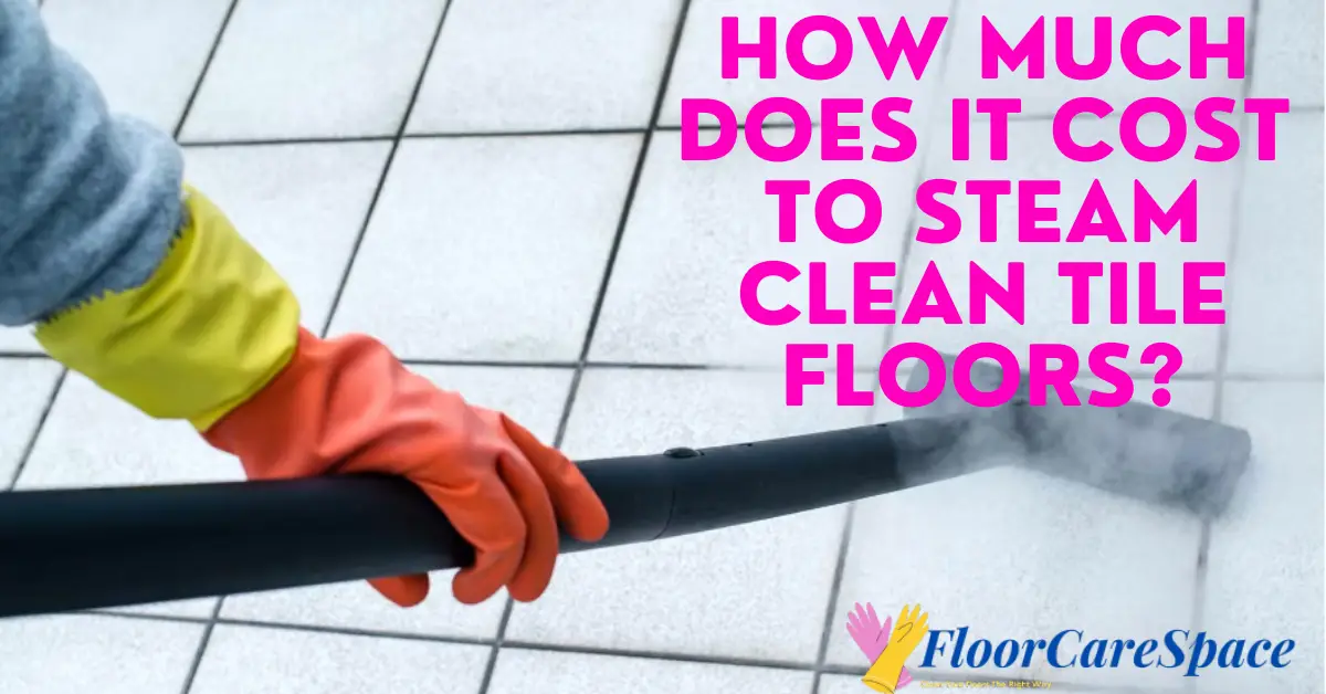 How Much Does It Cost to Steam Clean Tile Floors