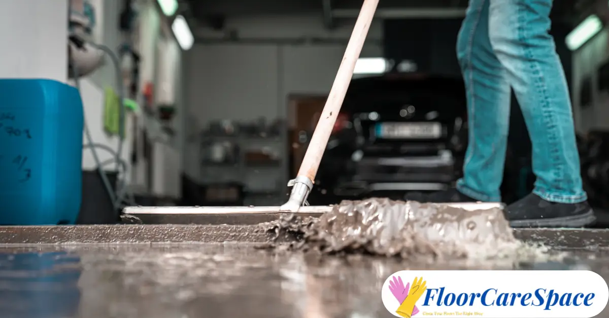 How to Clean Garage Floor Without Pressure Washer